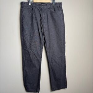 Kenneth Cole Reaction Men's 36x32 Casual Dress Pant Stretch Gray Festival Office